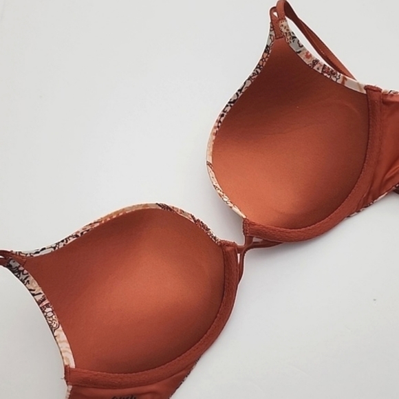 Victoria's Secret Very Sexy Push-Up Underwire Bra Paisley Tan Size 32B - Picture 11 of 14